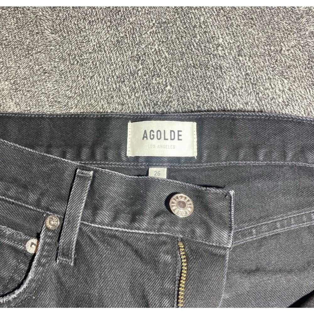 AGOLDE Los Angeles Black Distressed Jeans ( 26 ) - Picture 4 of 6